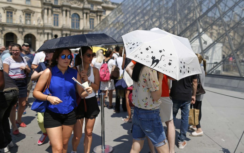В Париже зарегистрировали температуру воздуха на уровне 40С. / © Reuters
