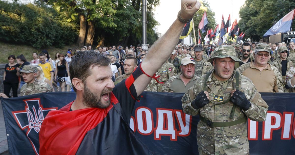Марш на честь перемоги Святослава над Хазарським каганатом у Києві. / © Reuters