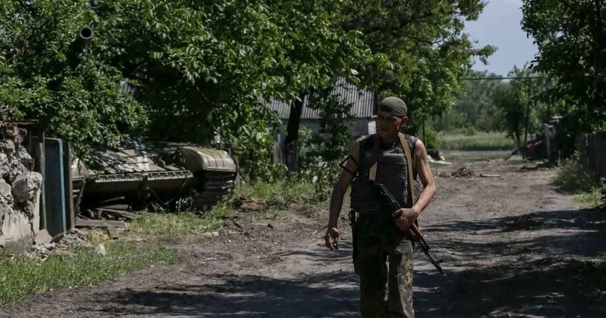 Бойцы АТО завершили зачистку Марьинки