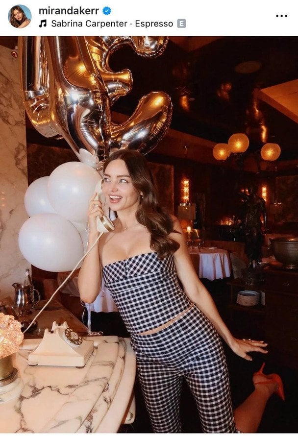 Вечірка на честь дня народження Міранди Керр / © Instagram Міранди Керр