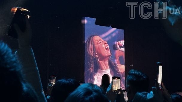 Концерт Нади Дорофеевой во Дворце спорта в Киеве