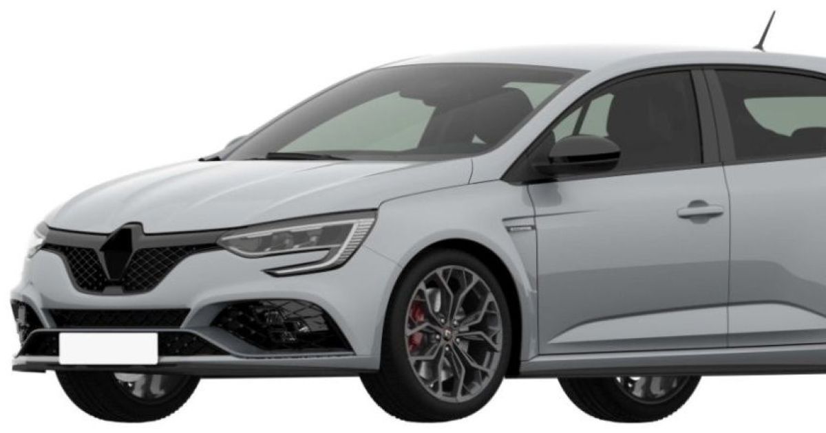 В Сети появились патентные изображения нового "заряженного" Renault Megane RS