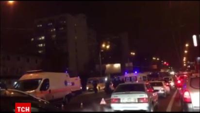 Во время масштабной аварии в Киеве погибла женщина