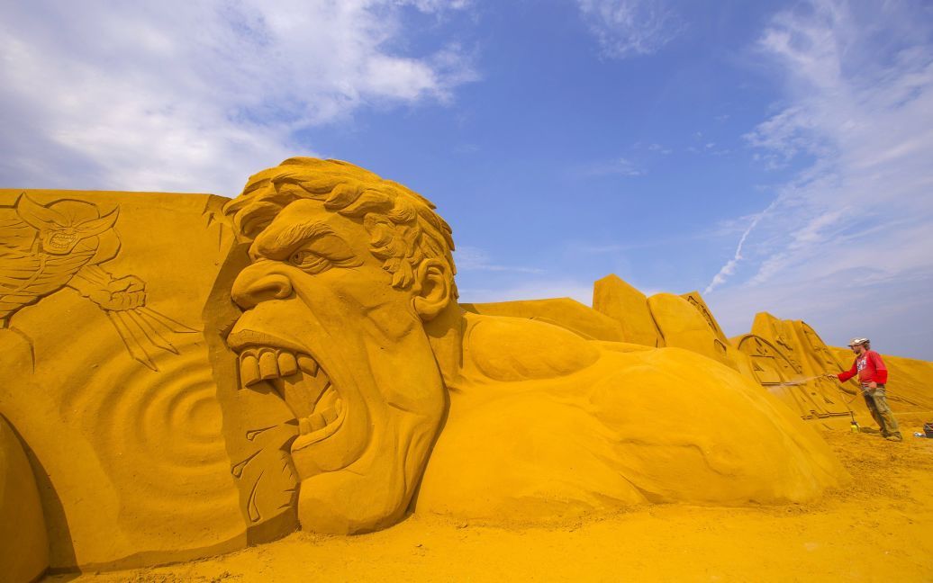 В Остенде появился песчаный город / © Reuters