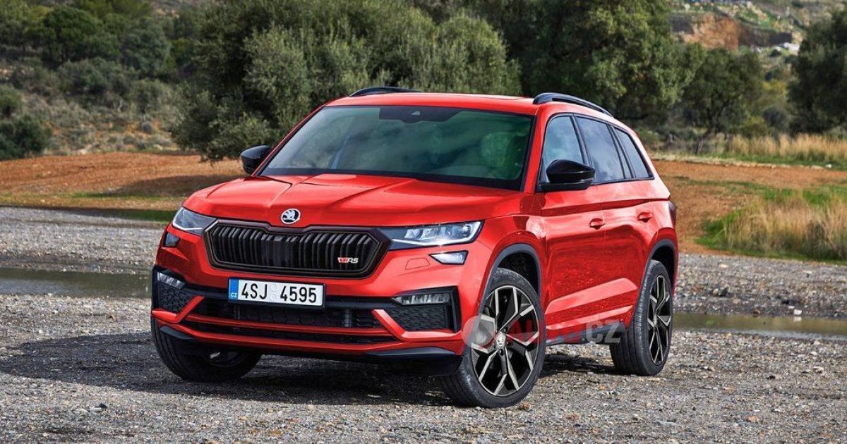 В Сети показали, как будет выглядеть кроссовер Skoda Kodiaq 2022