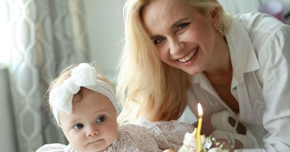 Лілія Ребрик з донькою