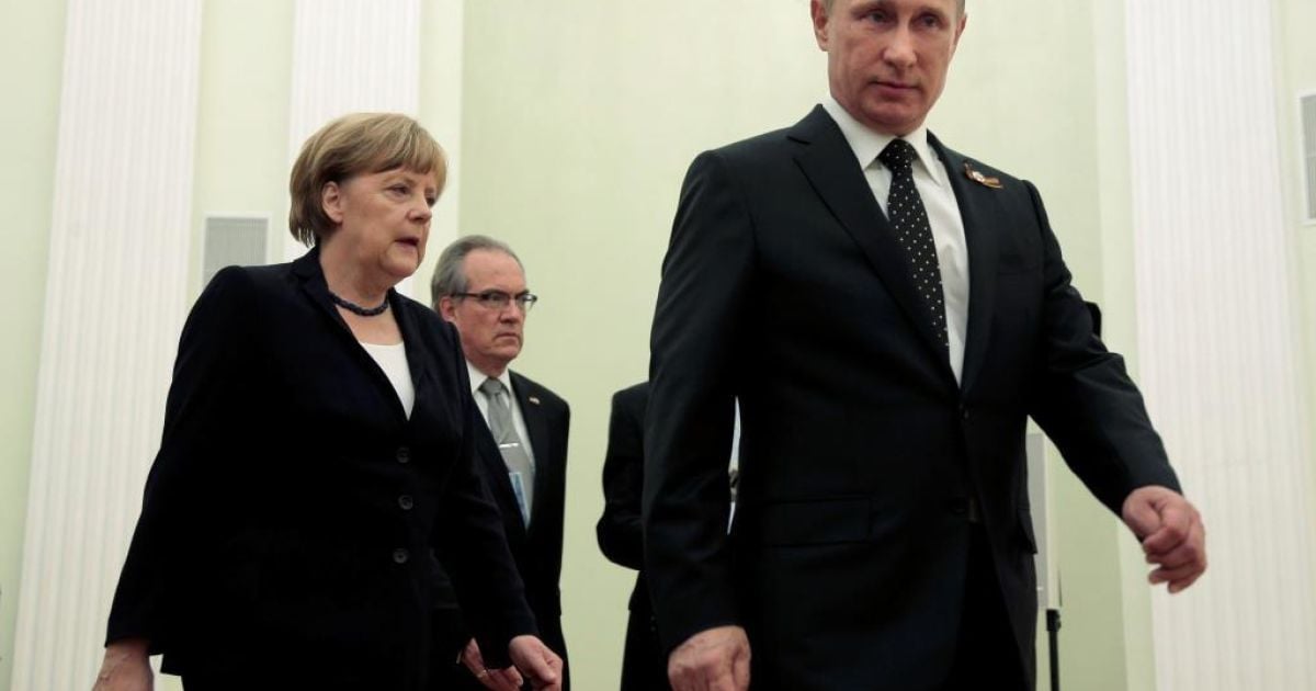 Меркель встретилась с Путиным