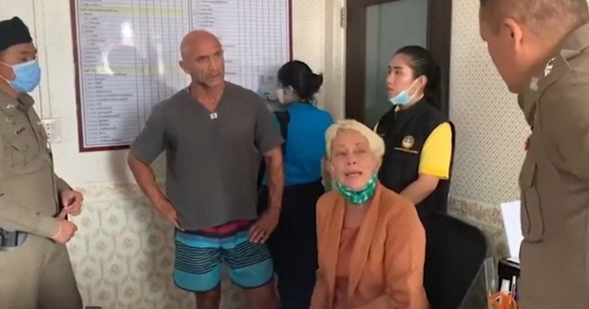 Видеозапись с допроса британского бойфренда погибшей