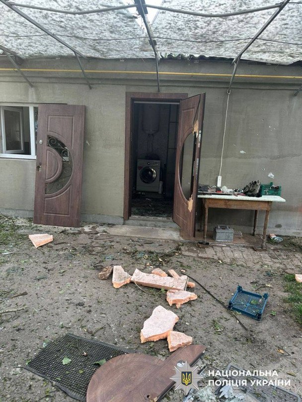 Последствия атаки / © Полиция Киевской области