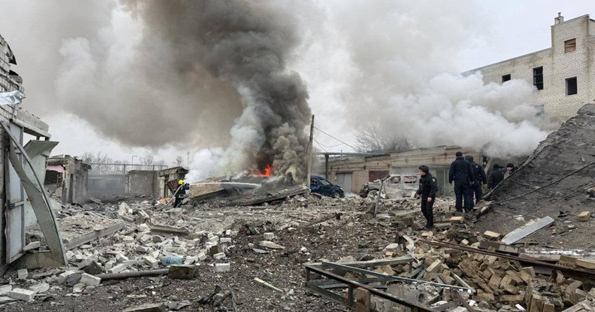 Наслідки вибуху у Харкові