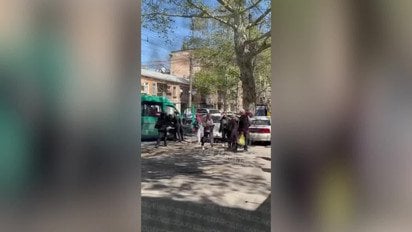 У центрі Одеси стався напад на авто ТЦК: що відомо