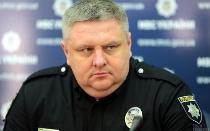 "Назначено служебное расследование": глава полиции Киева прокомментировал протест под телеканалом "НАШ"