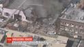 Мощный взрыв в США: в городе Дюрэм взрывная волна почти вдребезги разрушила здание