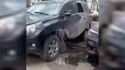 У Москві підірвали авто зрадника з СБУ – відео