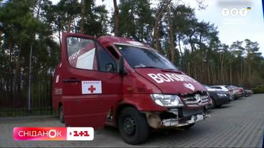 Команда волонтеров сделала первый Пункт Несокрушимости в Бахмуте