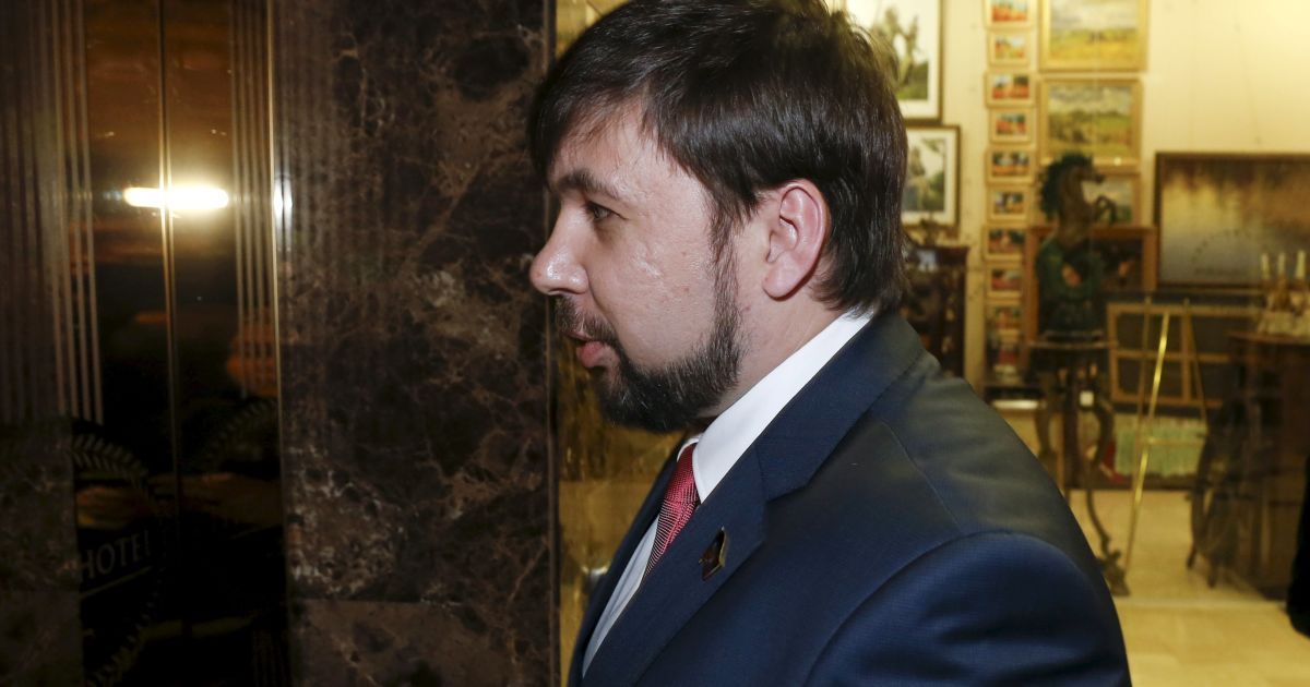 Боевик Пушилин убеждает, что отвод 100-мм оружия остановит войну
