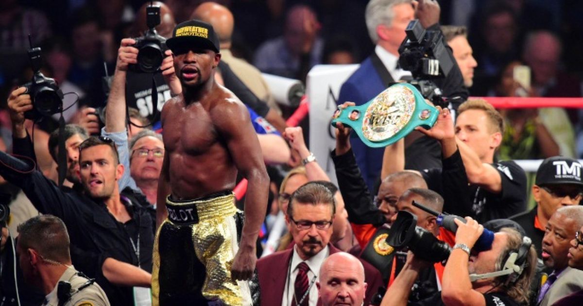 Мейвезер после победы над Пакьяо