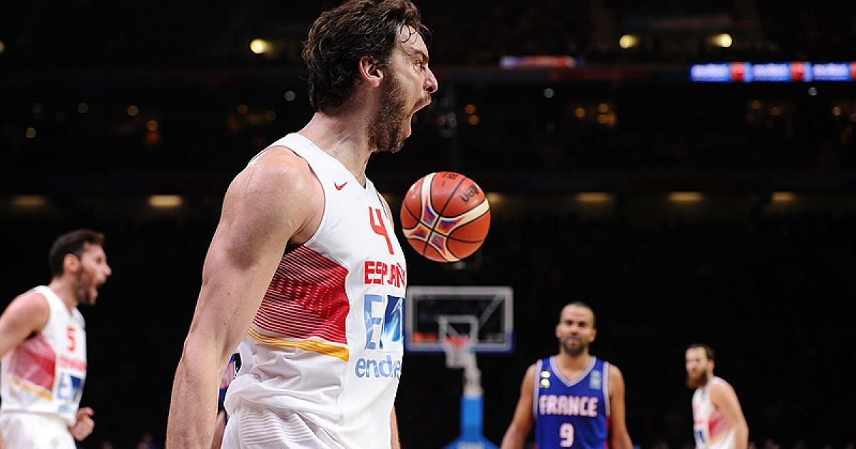 Лидер Испании Пау Газоль отныне трехкратный чемпион Европы.