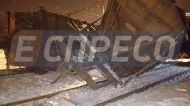 поїзди зійшли з колій у Києві_4 / © Еспресо.TV