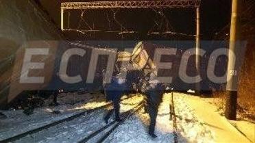 поїзди зійшли з колій у Києві_5 / © Еспресо.TV