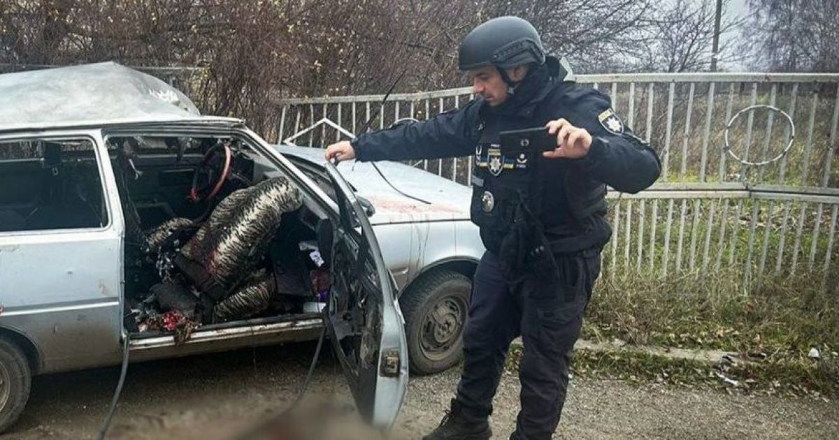 Последствия атаки в Запорожье 11 января/Фото: Нацполиция