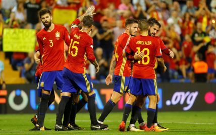 Збірна Іспанії розгромила албанців і вийшла на ЧС-2018