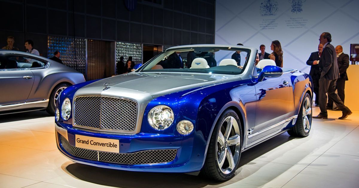В 2017 году на прилавках появится кабриолет Bentley Grand Convertible