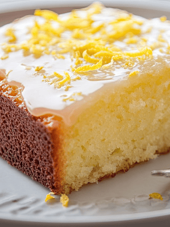 Лимонный пирог с йогуртом: рецепт