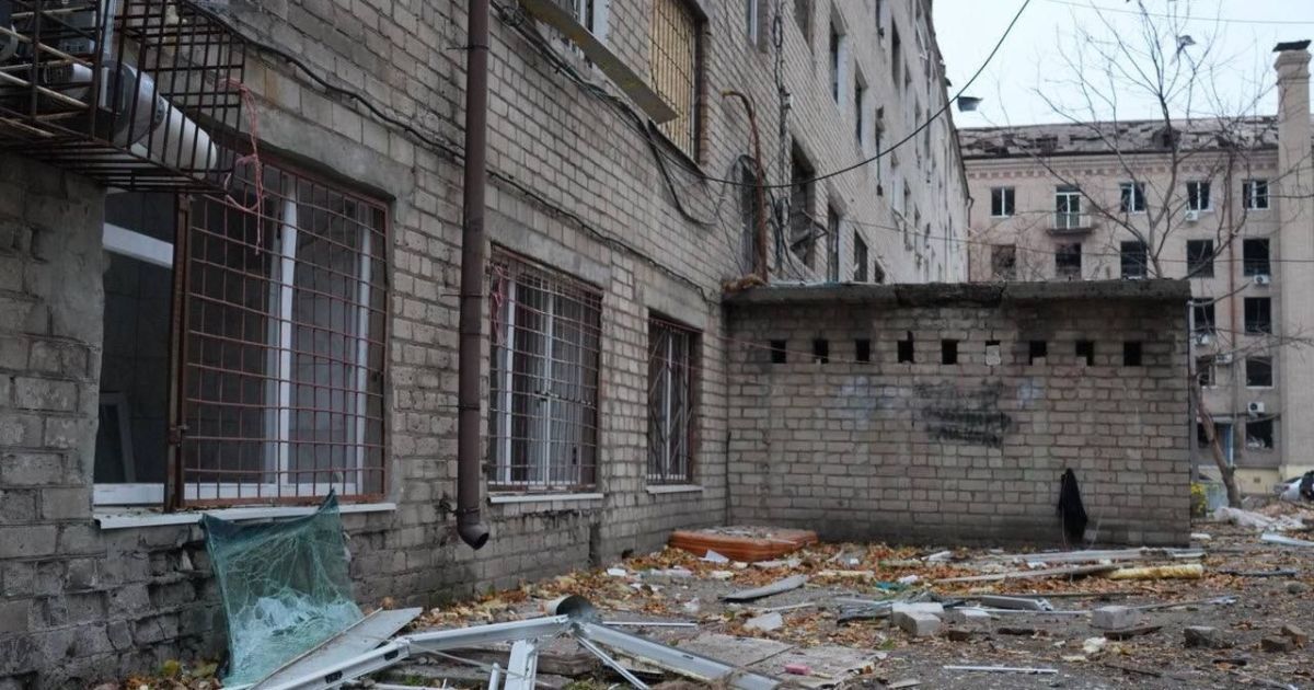 Удар по Запорожью 11 ноября