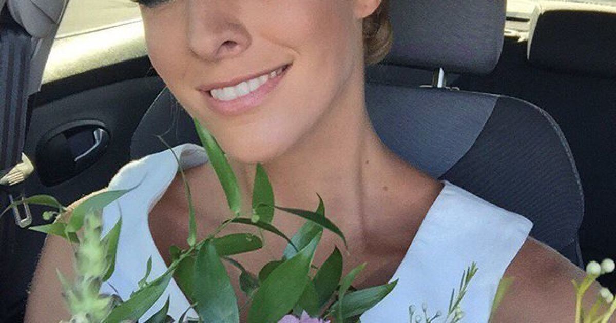 Катя Осадчая отдыхает в Одессе