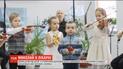 У столичному центрі дитячої кардіології та кардіохірургії юні скрипалі влаштували концерт