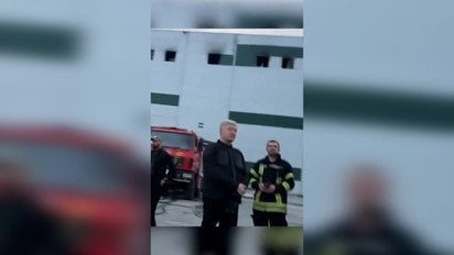 Зруйнований через атаку РФ логістичний центр Roshen зняли на відео