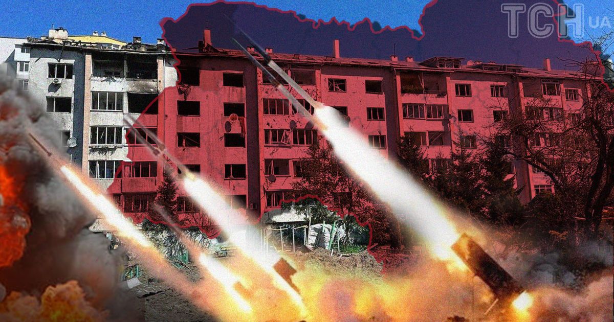 Российские ракетные удары по Украине/коллаж ТСН.ua