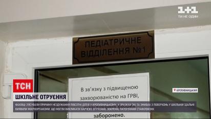 Фахівці з‘ясували причину отруєння 50 дітей у шкільній їдальні в Кропивницькому