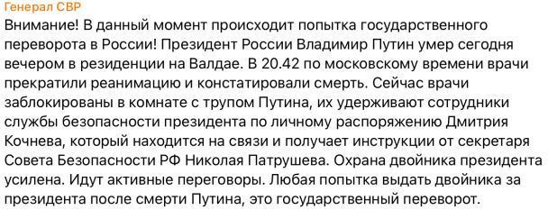 Скриншот/Telegram