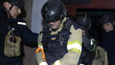 удар по рятувальниках ДСНС у Дружківці_3 / © ДСНС