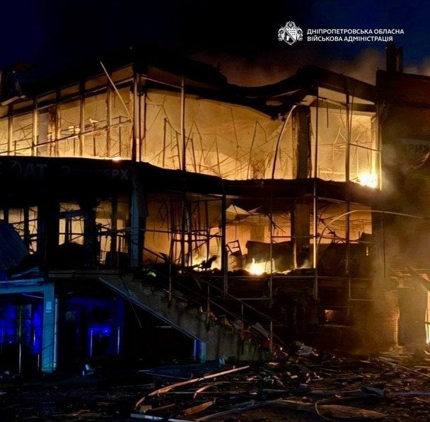 Наслідки атаки на Дніпропетровщину / © Дніпропетровська ОВА