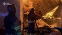 Рятувальники на місці пожежі