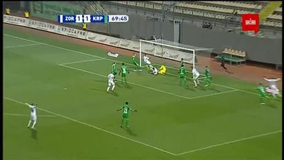 Зоря - Карпати - 2:1. Відео голу Гордієнка