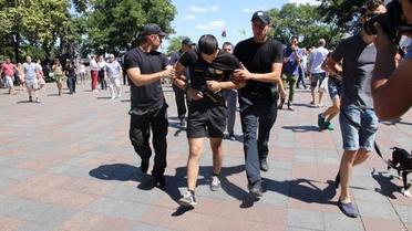 Савченко закидали яйцями в Одесі / © Думская