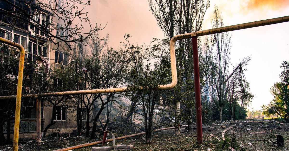 Росія перетворює Торецькна руїну / Фото: 32 ОМБр