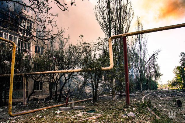 Росія перетворює Торецьк на руїну / Фото: 32 ОМБр