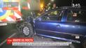 Ночью на мостах Киева произошло несколько ДТП