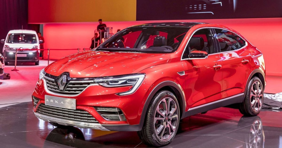 Renault arkana ймовірної збірки від заз був помічений у києві