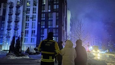 Удар по Київщині 28 січня _3 / © ДСНС у Київській області