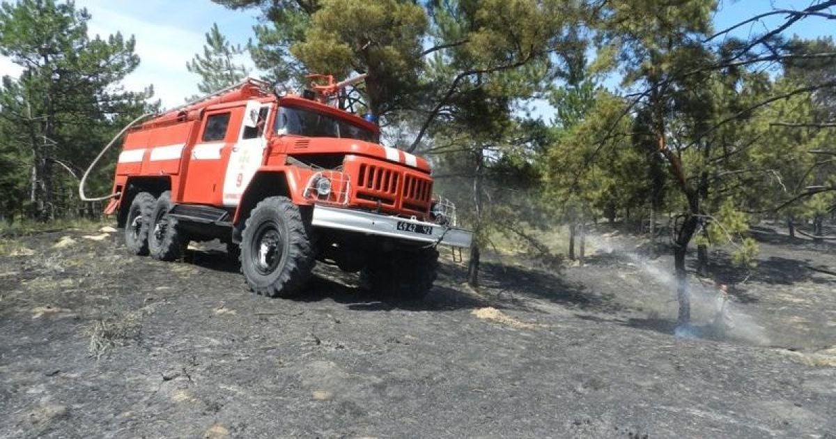 На Дніпропетровщині горить військовий полігон, а на Херсонщині – величезні ліси