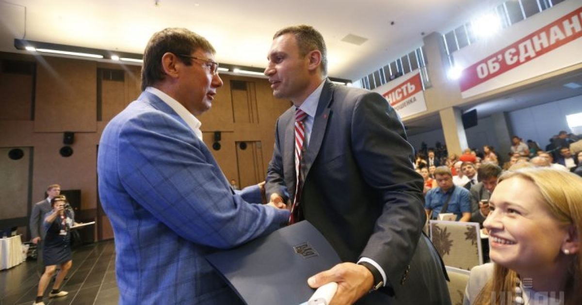 Кличко стал лидером объединенной партии / © УНИАН