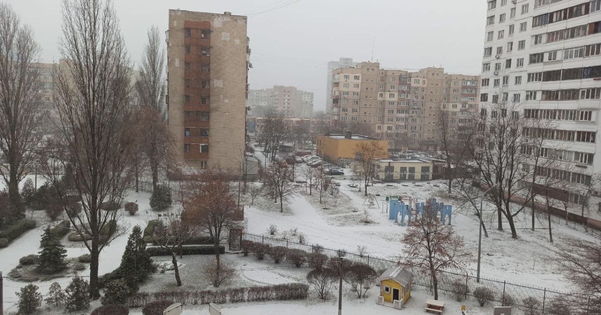 Сніг Київ_4 / © ТСН.ua