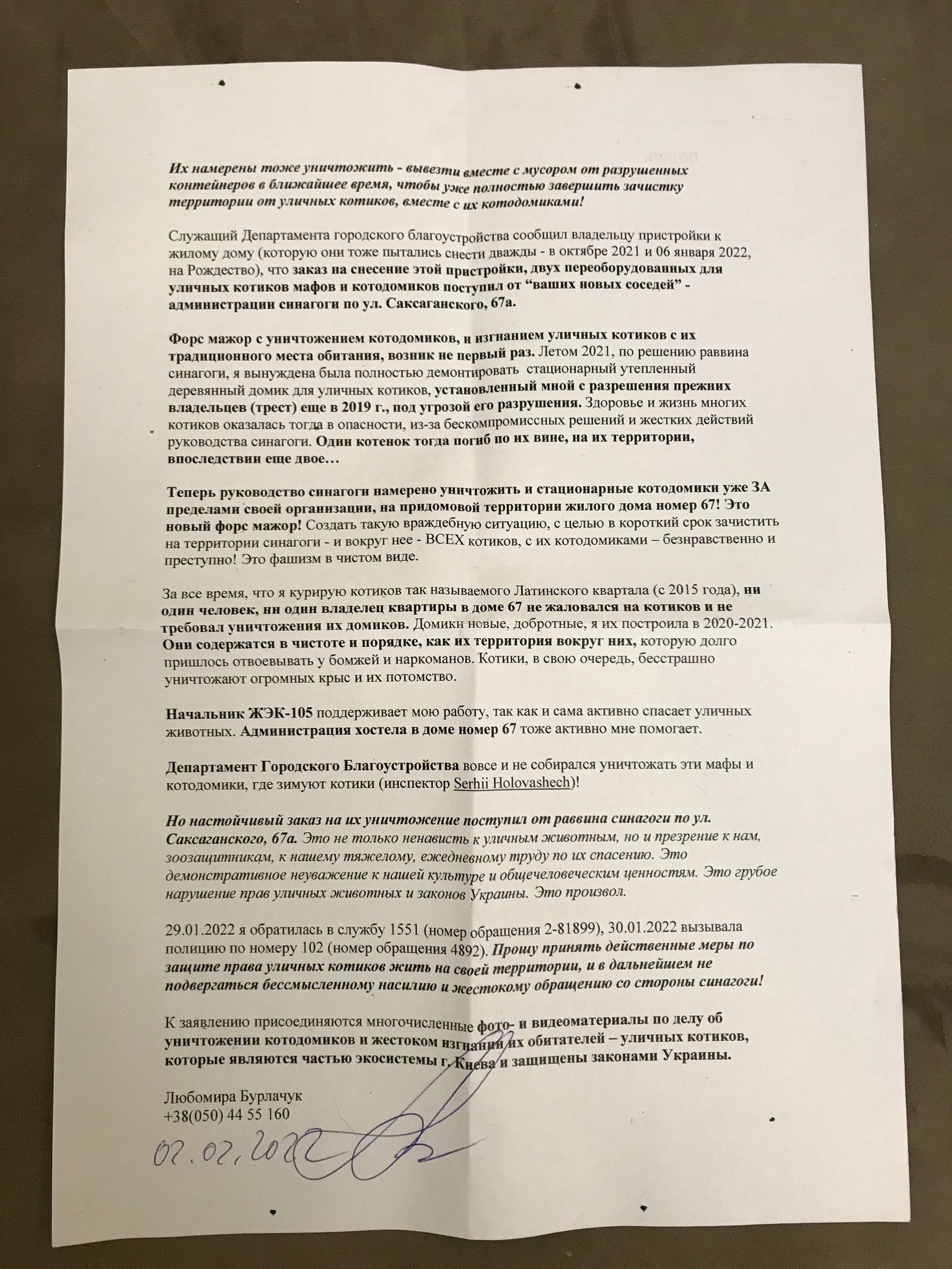 Новости Киева: уничтожили домики для уличных котов на Саксаганского — фото  — Киев