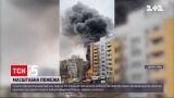 В центре Днепра горел 9-этажный офис | Новости Украины